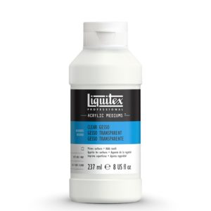 LIQUITEX : PROFESSIONAL : CLEAR GESSO PRIMER : 237ML