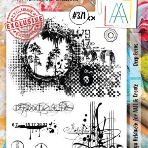 Aall & Create A5 Stamp- 371 Deep Focus