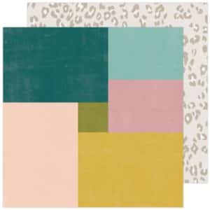 Heidi Swapp Care Free Double-Sided Cardstock 12"X12" - New Day
