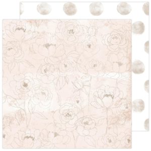 Heidi Swapp Care Free Double-Sided Cardstock 12"X12" - Morning Meadow