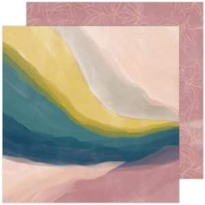 Heidi Swapp Care Free Double-Sided Cardstock 12"X12" - Vista