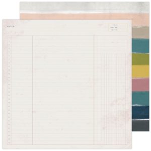 Heidi Swapp Care Free Double-Sided Cardstock 12"X12" - Trail Guide