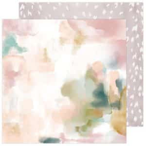Heidi Swapp Care Free Double-Sided Cardstock 12"X12" - Mirage