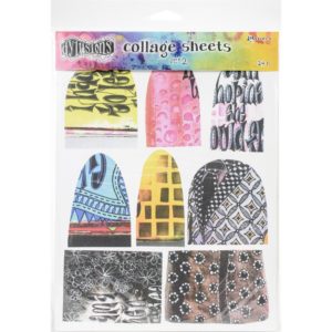 Dyan Reaveley's Dylusions Collage Sheets 8.5"X11" 24/Pkg - Set 2