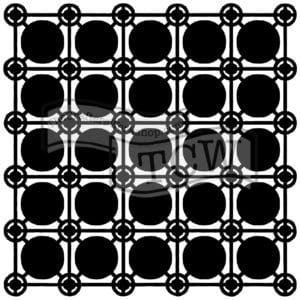 The Crafters Workshop 6 x 6 Templates - Newport Tiles
