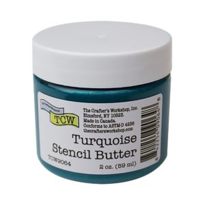 The Crafter's Workshop Stencil Butter - Turquoise