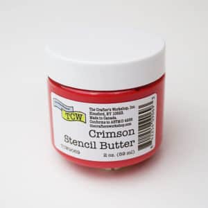 The Crafter's Workshop Stencil Butter -  Crimson