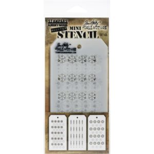Tim Holtz Mini Layered Stencil Set 3/Pkg - Set 45