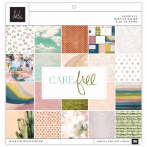 Carefree Heidi Swapp Single-Sided Paper Pad 12"X12" 36/Pkg