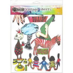 Dyan Reaveley's Dylusions Collage Sheets 8.5"X11" 24/Pkg