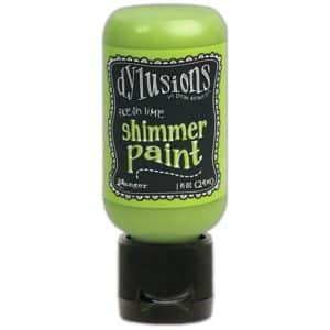Dylusions Shimmer Paint 1oz - Fresh Lime