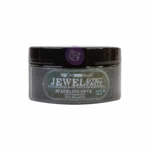 Finnabair Art Extravagance Jewel Texture Paste Sparkling Onyx 100ml Jar