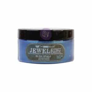 Finnabair Art Extravagance Jewel Texture Paste Blue Opals 100ml Jar