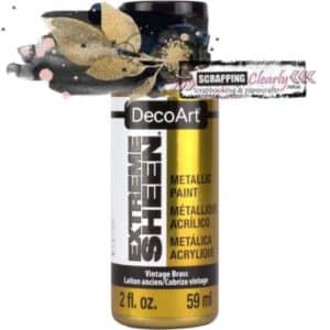 DecoArt Extreme Sheen Paint 2oz - Vintage Brass
