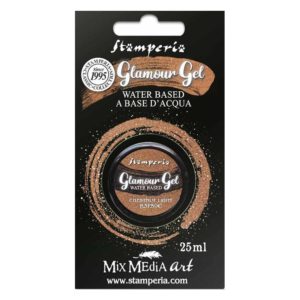 Stamperia Glamour Gel 25ml -Chestnut Light