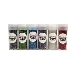 ART INGREDIENTS: GLASS BEADS SET OF 6