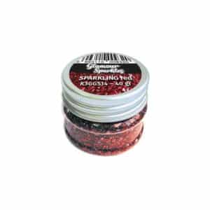 Stamperia Sparkles 40gr - Sparkling Red