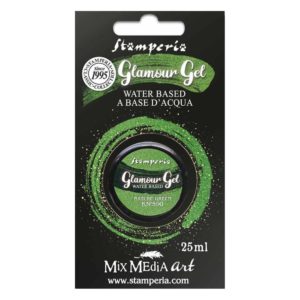 Stamperia Glamour Gel 25ml - Nature Green
