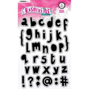 Art By Marlene Essentials Cling Stamp - Creative Alphabet