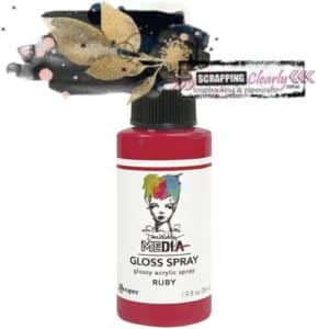 Dina Wakley Media - Gloss Sprays Ruby