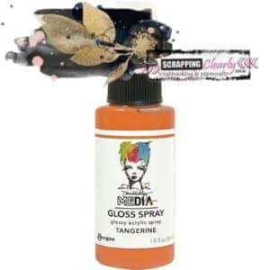Dina Wakley Media - Gloss Sprays Tangerine