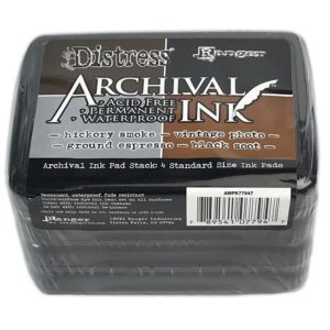 Tim Holtz Distress® Archival Inks - 4 pack