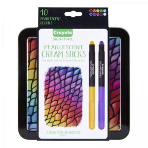 Crayola Signature Pearlescent Cream Sticks 10 Pack