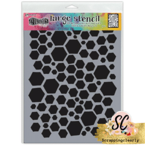 Dyan Reaveley's Dylusions Stencils 9"X12" - Behave