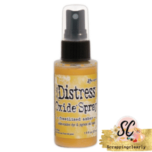 Distress Oxide Spray - Fossilized Amber