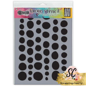 Dyan Reaveley's Dylusions Stencils 9"X12" - Coins