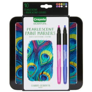 Crayola Signature Pearlescent Paint Markers 10 Pack