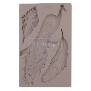 Re-Design Mold 5"X8"X8mm - Regal Peacock