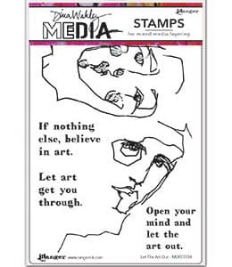 DINA WAKLEY STAMPS - LET THE ART OUT