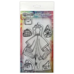 Dyan Reaveley's Dylusions Couture Stamp Set - Ladies who Lunch