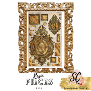 GRUNGY FRAMES Resin - 20 Pieces