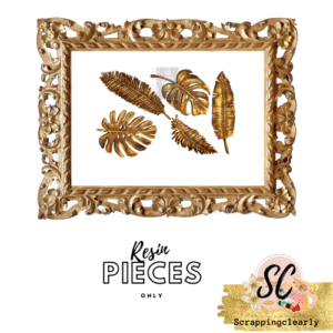 MONSTERA Resin - 5 Pieces