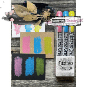 Tim Holtz Distress Crayon Pearl Set - Holiday Set 2