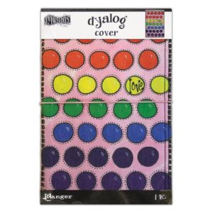 Dyan Reaveley's Dylusions Dyalog Canvas Printed Cover 5"X8"