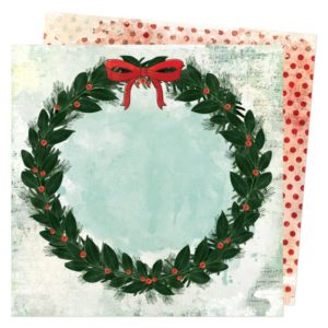 Vicki Boutin Warm Wishes Double-Sided Cardstock 12"X12" - Holiday Wishes
