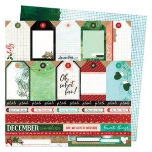 Vicki Boutin Warm Wishes Double-Sided Cardstock 12"X12" - Oh, What Fun!