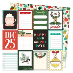 Vicki Boutin Warm Wishes Double-Sided Cardstock 12"X12" - Hello December