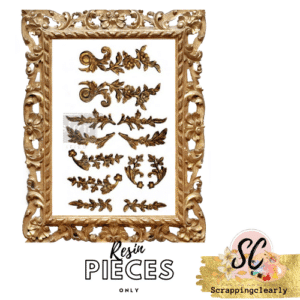 DELICATE FLORA Resin - 11 Pieces