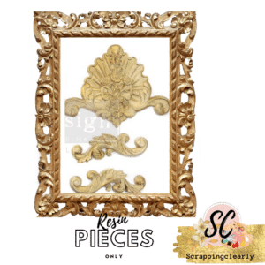 ENGLISH GARDEN Resin - 3 Pieces