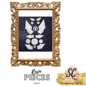 Cogs and Wings Resin - 15 Pieces