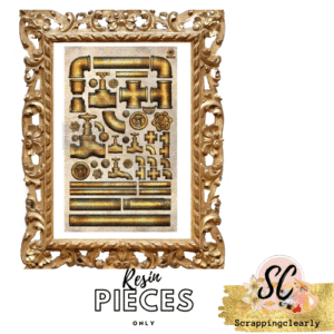 RUSTY PIPELINE Resin - 46 Pieces