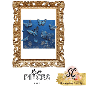 Butterflies Resin - 10 peices