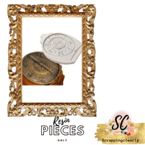 Vintage Compass Resin - 2 Pieces