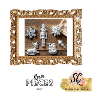 Christmas Sparkle Resin - 6 Pieces