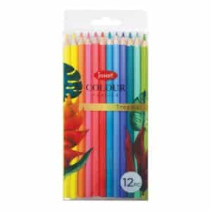Jasart Premium Coloured Pencils 12 Pack - Tropical
