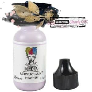 Dina Wakley Media Acrylic Paints - Heather (29mls)